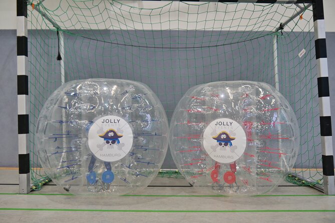 Bubble soccer in the center of Hamburg with beer / champagne - Bubble soccer at Rathausmarkt: why this location matters