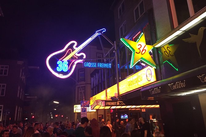 English guided Tour of the "Sinful Mile" Reeperbahn and Red Light District - The old nightclubs that shaped the street’s reputation
