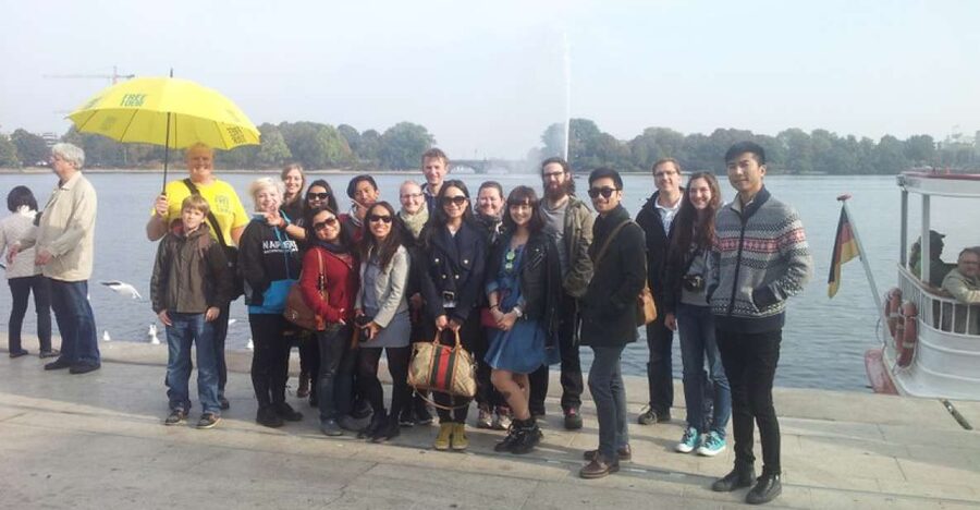 German Hamburg Historic City Center Pay-What-You-Want Tour - Town Hall and City Power in the First Big Look