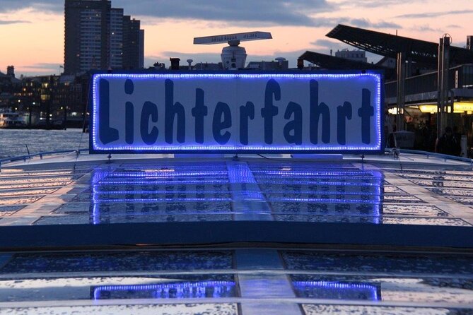 Hamburg: 1-hour evening light cruise - Cruise ships, Blohm & Voss, and the functional tunnel under the Elbe