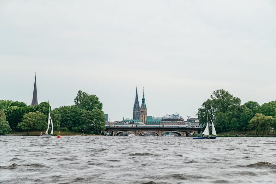 Hamburg: Alster River Sailing Tour on a 2-Masted Sailboat - The best part of Hamburg is the view from the water