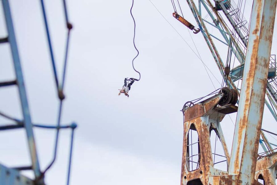 Hamburg: Bungee Jumping 50 Meters High over the Harbor - Key things you will notice on this Hamburg bungee jump