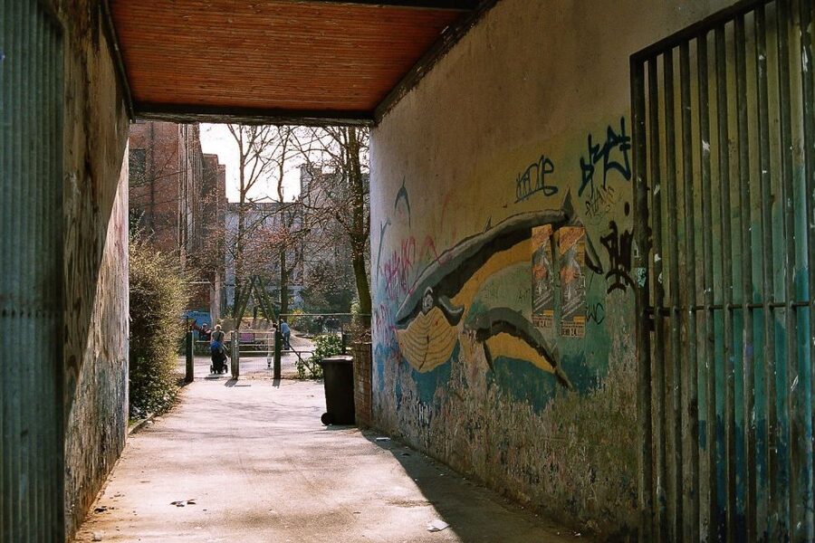 Hamburg: Downtown, Alster & Creative Neighborhoods by Bike - St. Pauli, Hafenstraße, and the Portuguese Quarter