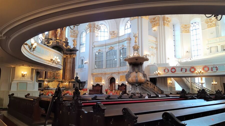 Hamburg: Guided Tour of St. Michael's Church - The clock and the organ: scale that feels almost unreal