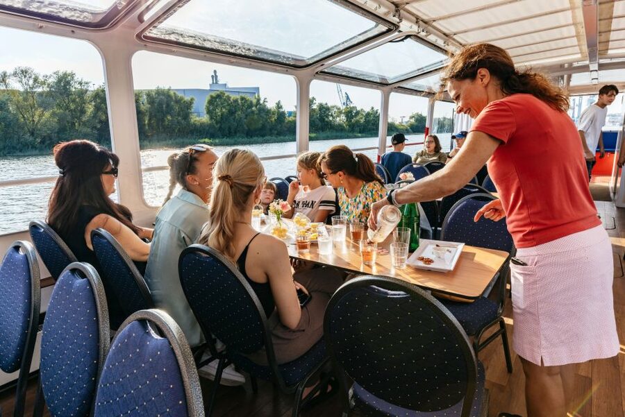 Hamburg: Harbor Cruise with Wine and Cheese - Key highlights you will actually feel