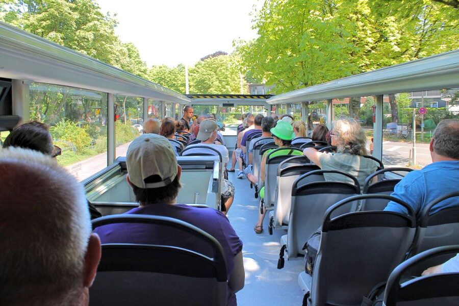 Hamburg: Hop-On Hop-Off Bus Tour Family Ticket - Live Guide Versus Audio: How to Hear the Story