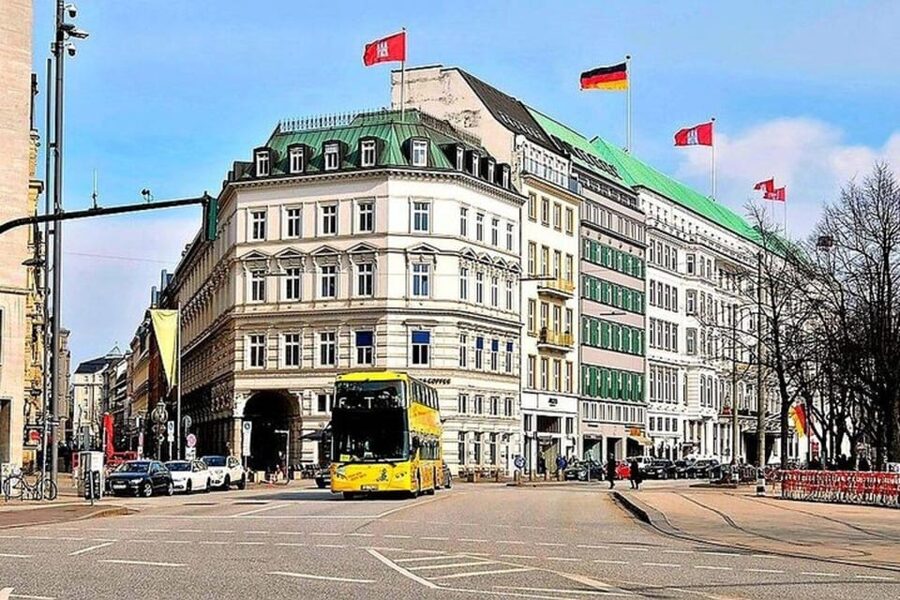 Hamburg: Hop-On Hop-Off Bus Tour Yellow Double Decker - Reeperbahn and St. Pauli: the famous street you see up close