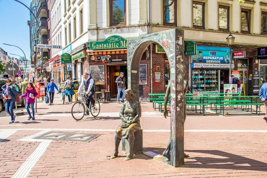 Hamburg: In the footsteps of the Beatles with a Local - St. Pauli details you can feel in your walk