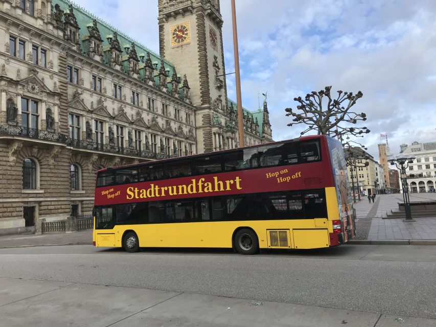 Hamburg: Line C Sightseeing Hop-On Hop-Off Bus Tour - Fish market and St. Pauli piers for port energy and classic waterfront views