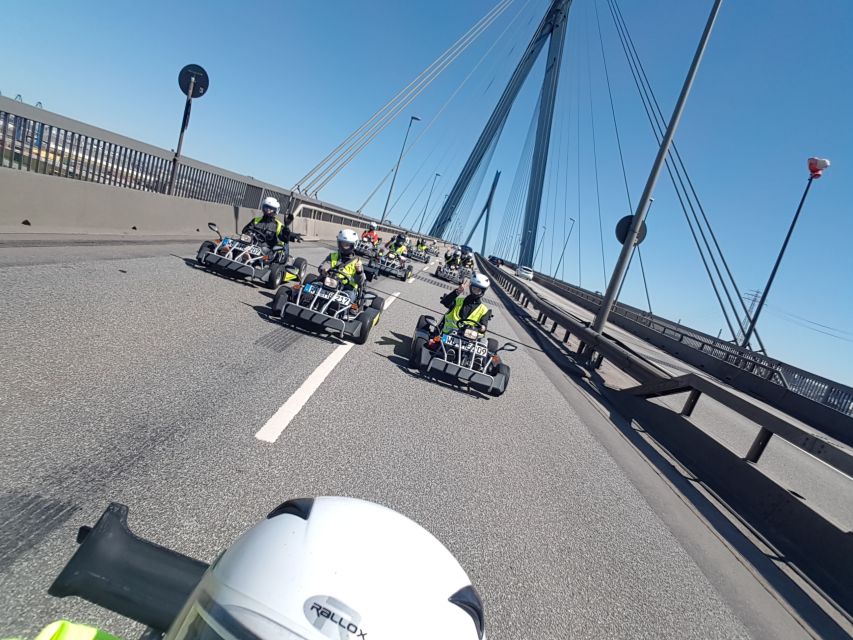 Hamburg: Panoramic Streetkart Tour - Crossing the Köhlbrandbrücke, Hamburg’s harbor-facing moment
