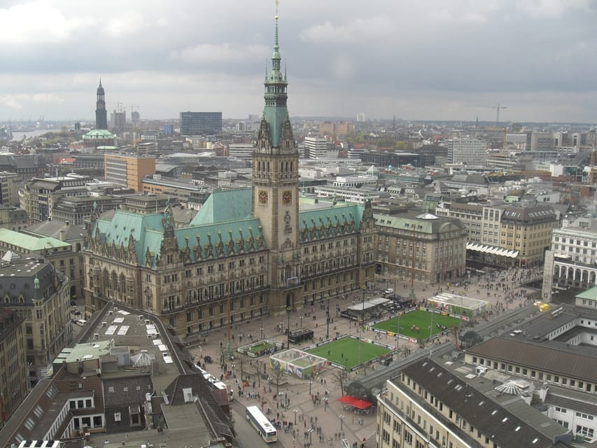 Hamburg: Private - Town Hall, Speicherstadt, Elbphilharmonie - The Former Port Trace to St. Nikolai’s WWII Memorial Ruins