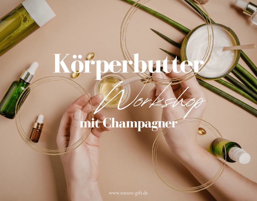 Hamburg: Skin Care Workshop with Champagne - The two-hour flow: welcome, mixing, scent testing, bottling