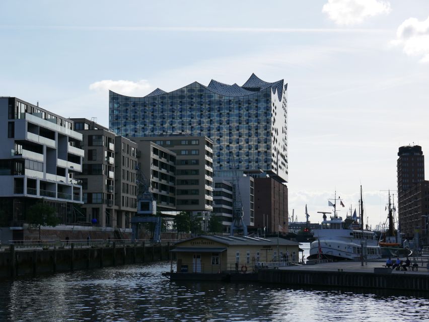 Hamburg: Speicherstadt & HafenCity Tour - Fleetschlösschen by Daniel Wischer and Bei St. Annen 1: The Waterline Feels Artistic