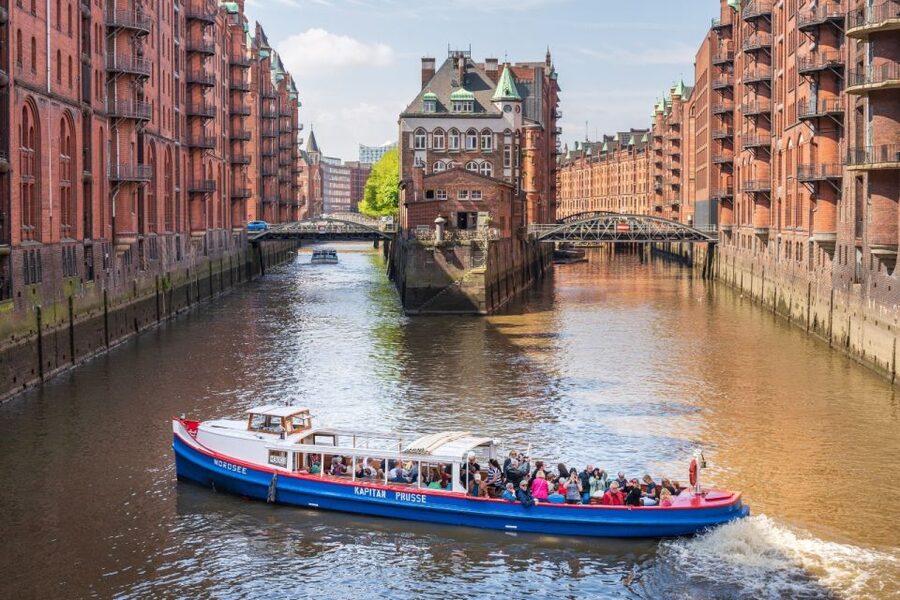 Hamburg: Ultimate Barge Tour with Live Commentary - Port action in motion, not a static sightseeing loop