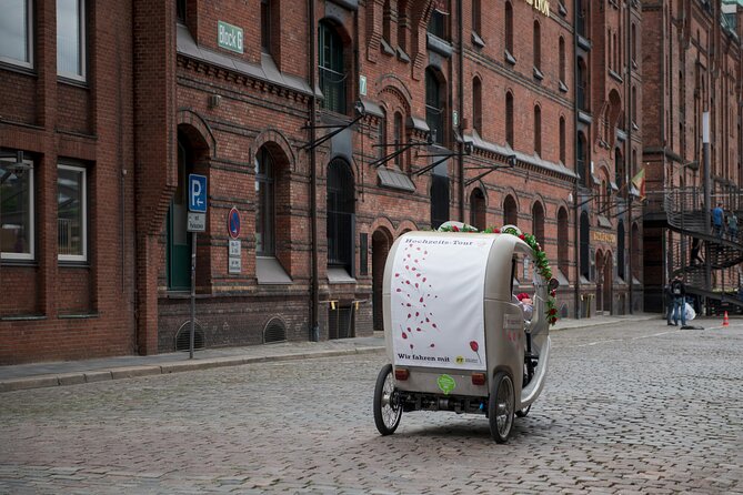 Private Hamburg rickshaw tour for 2 people - Price and value for two people at $104.72