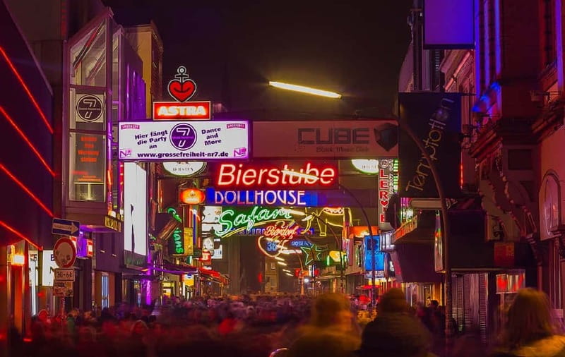 Reeperbahn Tour: Sex, Sin, Parties, and Crime - Where you meet: Millerntorpl 1, Five Guys, and the St. Pauli station edge