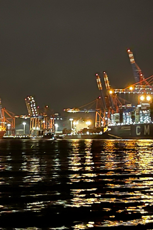 Sailing trip ''the Elbe by night", Hamburg/Elbe - The Elbe at night: where Hamburg’s lights meet real sailing